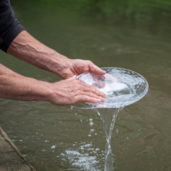DISHES+PLATE, clear as crystal, Tritan™ Renew,  Ø24 cm Teller