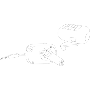 EE SUN+SHINE, Farbe: solar power, Mini Taschenlampe Recycelt inkl. Karabiner