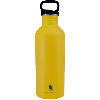 DRINK+REFILL, 1000 ml, solar power, einwandige Edelstahltrinkflasche, 18/10 Inox, Standard Verschluss 