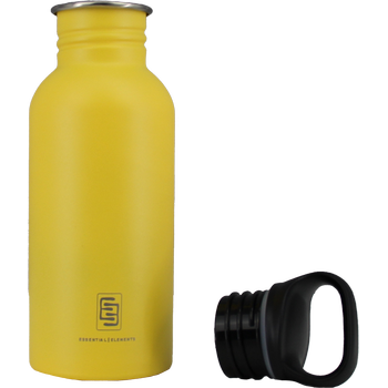 DRINK+REFILL, 500 ml, solar power, einwandige Edelstahltrinkflasche, 18/10 Inox, Standard Verschluss