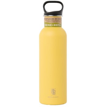 EE DRINK+REFILL, 750 ml, solar power, einwandige Edelstahltrinkflasche, 18/10 Inox, Standard Verschluss