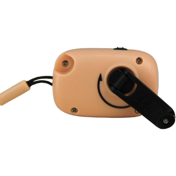 SUN+SHINE, peach fuzz, Mini Taschenlampe Recycelt inkl. Karabiner