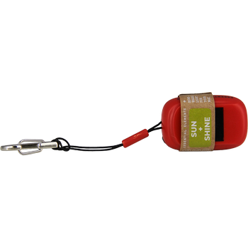 SUN+SHINE, red desert, Mini lampe de poche recyclée avec clip