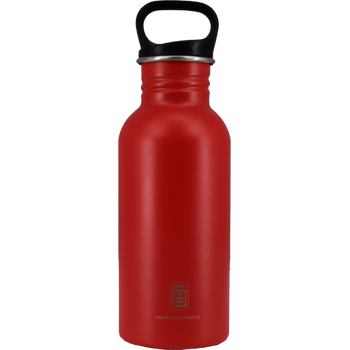 TRINKFLASCHEN AUS EDELSTAHL
Immer dabei, nie wieder Durst! Mit der DRINK+REFILL Edelstahlflasche hat man eine unkaputtbare Flasche, die die härtesten Abenteuer oder den unerbittlichen Alltag locker übersteht. Dank der Lebensmittelechtheit und Säurebeständigkeit kann man auch Säfte unproblematisch einfüllen. Der absolut dichte Schraubdeckel bewahrt dabei die restlichen Sachen im Rucksack vor dem Flascheninhalt. Der clevere Zwei-Finger-Deckel lässt sich unproblematisch auf- und zudrehen. Mit dem LEASH+LOCK Karabiner lässt sich die Flasche sicher am Rucksack einhängen. Gewicht / Grösse 500 ml: 170 g / Ø7,2 × 22 cm