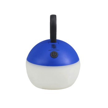 MOON+LIGHT, sky blue, recycelte USB-Laterne, Gloweffekt 