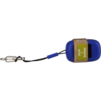 SUN+SHINE, sky blue, Mini Taschenlampe Recycelt inkl. Karabiner