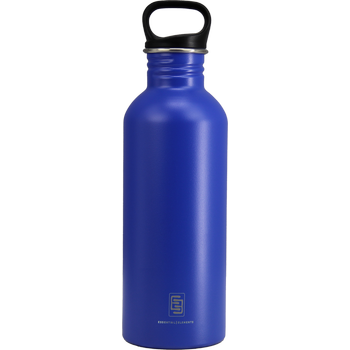 DRINK+REFILL, 1000 ml, sky blue, einwandige Edelstahltrinkflasche, 18/10 Inox, Standard Verschluss 