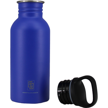 DRINK+REFILL, 500 ml, sky blue, einwandige Edelstahltrinkflasche, 18/10 Inox, Standard Verschluss