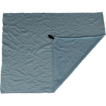 COOLING+TOWELeco, frosty blue, Mikrofasertuch 45 x 60 cm, inkl. Tasche und Minikarabiner 