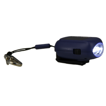 SUN+SHINE, future dusk, recycled Mini Flashlight with clip