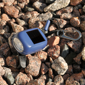 SUN+SHINE, future dusk, recycled Mini Flashlight with clip