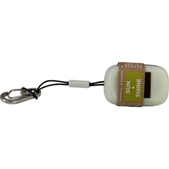 SUN+SHINE, glowy, Mini lampe de poche recyclée avec clip