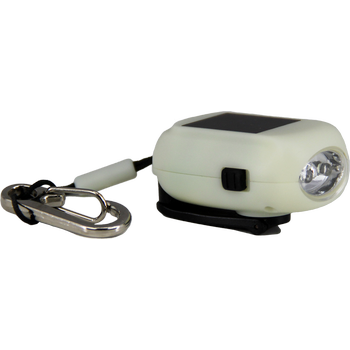 SUN+SHINE, glowy, Mini Taschenlampe Recycelt inkl. Karabiner 