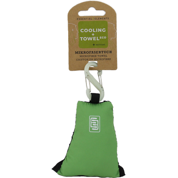 COOLING+TOWELeco, fresh mint, Mikrofasertuch 45 x 60 cm, inkl. Tasche und Minikarabiner