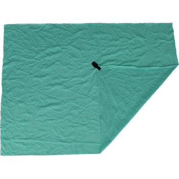 COOLING+TOWELeco, fresh mint, Mikrofasertuch 45 x 60 cm, inkl. Tasche und Minikarabiner 