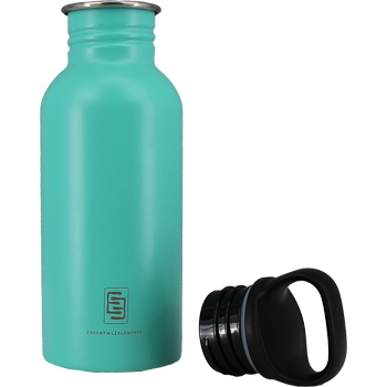 DRINK+REFILL, 500 ml, caribbean green, einwandige Edelstahltrinkflasche,18/10 Inox, Standard Verschluss