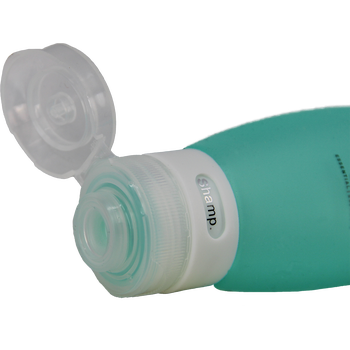 SQUEEZE+GO98, caribbean green, Silikon Flasche 98 ml