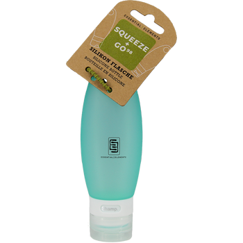 SQUEEZE+GO98, caribbean green, Silikon Flasche 98 ml