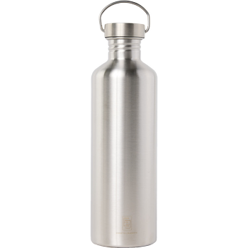 Unsere grosse Edelstahl Trinkflasche DRINK+REFILL ist
für den grossen Durst, die ganze Familie oder als Wassertransportbehälter,
wenn es nicht klar ist, wann die nächste
Quelle kommt. Je nachdem wie man die Flasche einsetzt,
lassen sich unterschiedliche Deckel verwenden. Der mitgelieferte
Edelstahldeckel ist, wie die ganze Flasche quasi
unkaputtbar, für ein langes Flaschenleben. Tipp: Wickelt
man das nasse COOLING+TOWEL ECO Mikrofasertuch um
die Flasche, bleibt der Inhalt durch Verdunstungskälte
länger kühl. Zum Reinigen kommt die Flasche unkompliziert
und praktisch in die Spülmaschine.
Gewicht / Grösse 1500 ml: 320 g / Ø 9,1
× 29,3 cm