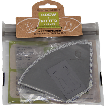BREW+FILTERbasket, naked steel, 20 µm, 18/8 INOX, Kaffeefilter