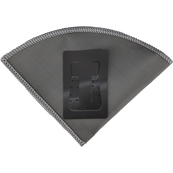 BREW+FILTERduo, DUO SET 1 x basket & 1 x cone, naked steel, 20 µm, 18/8 INOX