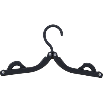 FOLD+DRY, night shadow, 100 % Recycled PP Clothing hanger foldable (set of 4)