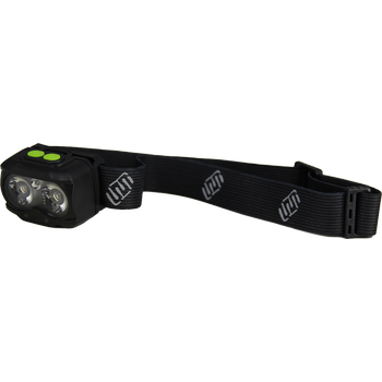 EE HEAD+BEAM400, black as night, 400 Lumen, Hybridstirnlampe mit Box 
