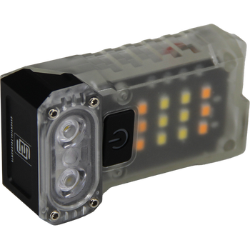 TWIST+SHINE450, EDC Clip Lampe, black as night+glowy, 450 Lumen, inkl. Ladekabel USB A/C-C