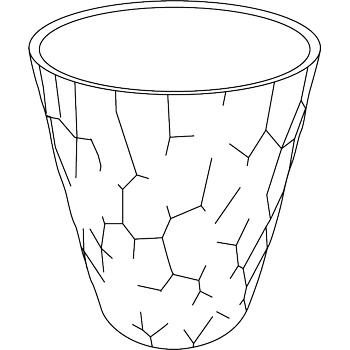 DISHES+CUP, clear as crystal, Tritan™ Renew, 250 ml Trinkbecher