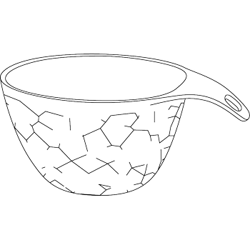 DISHES+GUKSI, sky blue, Tritan™ Renew, 350 ml Haferl