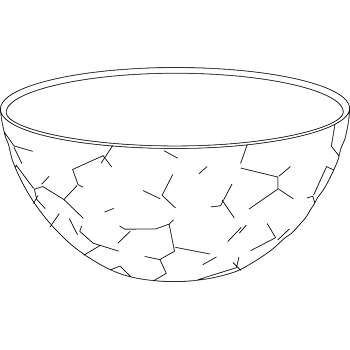 DISHES+BOWL, clear as crystal, Tritan™ Renew, 700 ml bowl