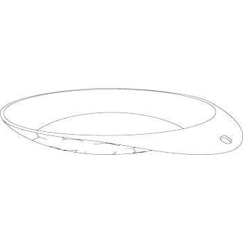 DISHES+PLATE, sky blue, Tritan™ Renew,  Ø24 cm Teller