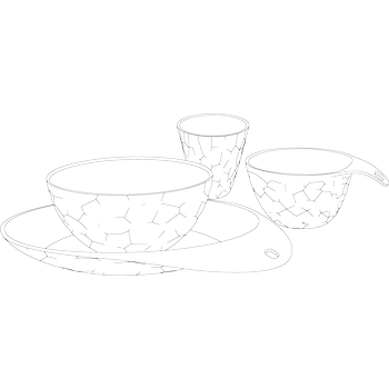 DISHES+CUP, clear as crystal, Tritan™ Renew, 250 ml Trinkbecher