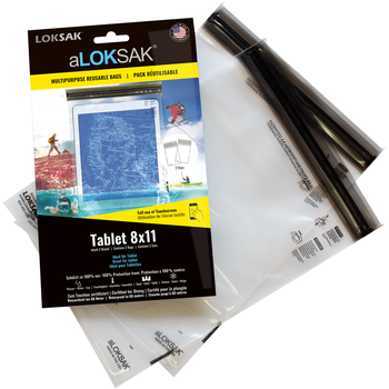 aLOKSAK 8x11 Tablet - 2 Stück (19,7 x 26,7 cm) Standard Tablet 