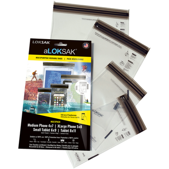 aLOKSAK APT Multipack - 4 Stück 
(4x7, 5x8, 6x9, 8x11) 