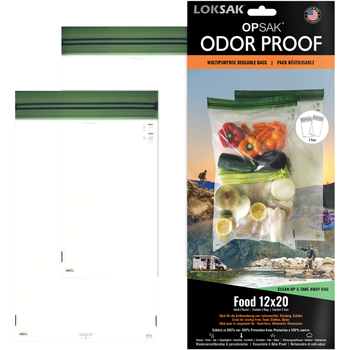 OPSAK 9x10 Food - 2 Stück (22,5 x 24,5 cm) Lebensmittel
 