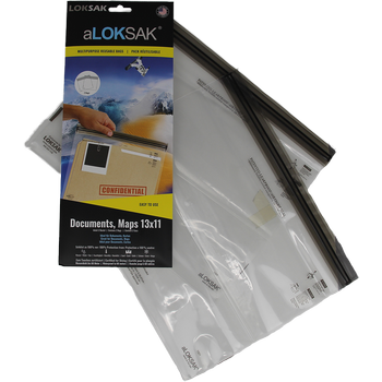 aLOKSAK 13x11 Documents, Maps - 2 Stück(33,7 x 26,7 cm) Dokumente, Karten 