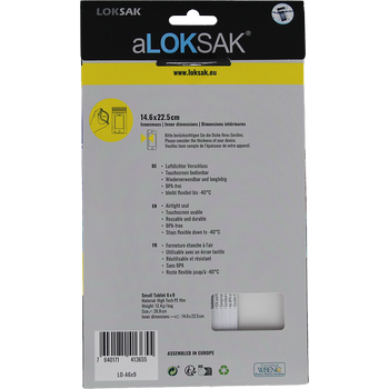 aLOKSAK 6x9 Small Tablet - 2 Stück (14,6 x 22,5 cm) Kleines Tablet