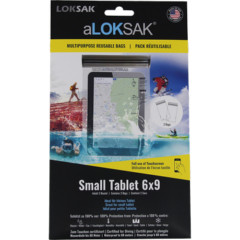 aLOKSAK 6x9 Small Tablet - 2 Stück (14,6 x 22,5 cm) Kleines Tablet